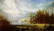 Albert Bierstadt Grandeur of the Rockies Norge oil painting reproduction